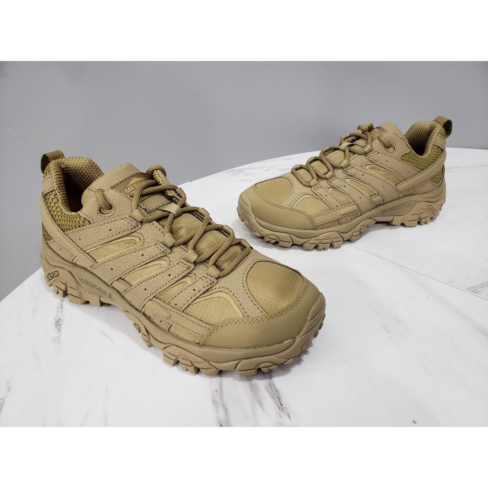 NEW NO BOX Merrell Moab 2 Tactical Shoes Coyote Tan J15857 Men's‎ Size 8.5